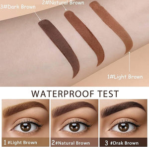 🔥 Delineador de Cejas Perfecto – ¡Cejas de Salón en Segundos![Color:Claro]